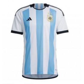 Herren Fußballbekleidung Argentinien Heimtrikot WM 2022 Kurzarm